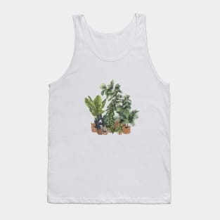 House Plants Illustration 17 Tank Top